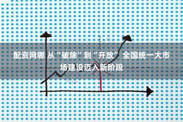 配资网哪 从“破除”到“开放” 全国统一大市场建设迈入新阶段
